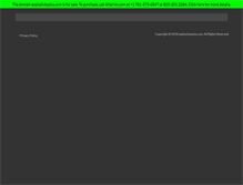 Tablet Screenshot of explosivesplus.com